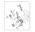 Kit distributie lant duplex Opel Vectra C Y22DTR original GM